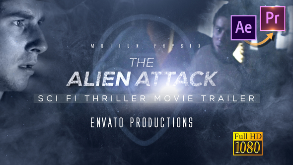 Scifi Thriller Movie Trailer Premiere PRO Premiere Pro Templates